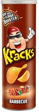 Kracks Potato Crisps Barbeque 160g